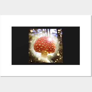 Fly Agaric Magick Mushroom Posters and Art